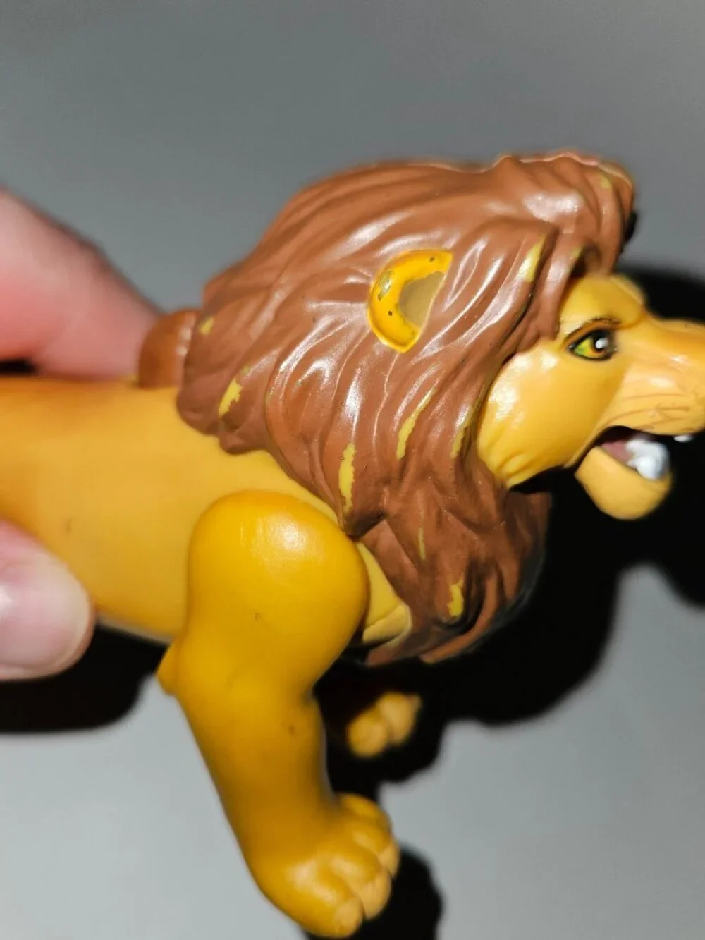 3 Disney Jointed Plastic Toy Figures Lot Lion King Guard Adult Simba Pumbaa Kion